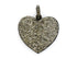 Pave Diamond Heart Pendant,  (DPM-1102)